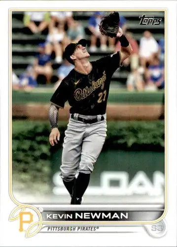 Original gloss Kevin Newman Baseball Card 2022 Topps NM-MT Pirates ID 44088