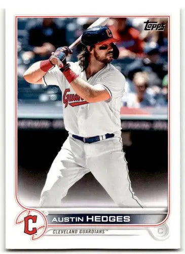 2022 Topps #65 Austin Hedges NM Near Mint Guardians ID:42113 - Baseball Card Single