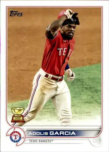 2022 Topps #652 Adolis Garcia NM-MT Rangers ID:43922 - Baseball Card Single