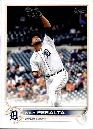 2022 Topps #653 Wily Peralta NM-MT Tigers ID:44093 - Baseball Card Single