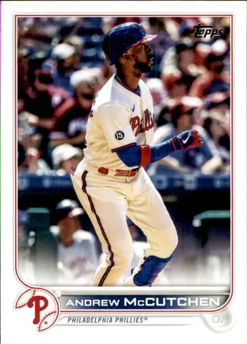 2022 Topps #655 Andrew McCutchen NM-MT Phillies ID:44231 - Baseball Card Single