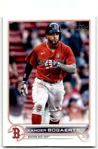 2022 Topps #8 Xander Bogaerts NM Near Mint Red Sox ID:43871 - Baseball Card Single