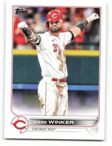 2022 Topps #81 Jesse Winker NM-MT Reds ID:42181 - Baseball Card Single