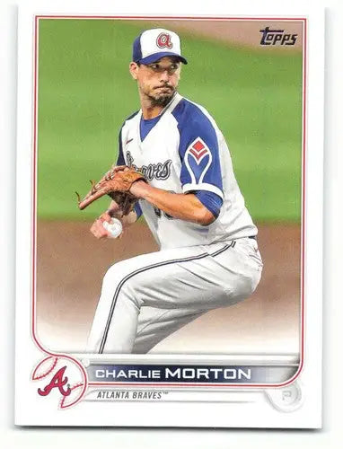 2022 Topps #82 Charlie Morton NM-MT Braves ID:40557 - Baseball Card Single