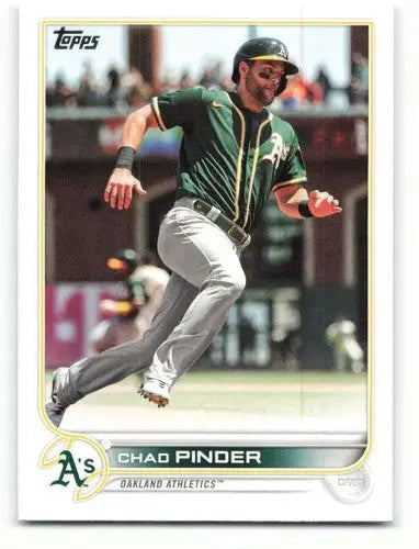 2022 Topps #95 Chad Pinder NM-MT Athletics ID:47318 - Baseball Card Single