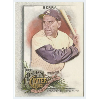 2022 Topps Allen and Ginter #114 Yogi Berra NM-MT New York Yankees Baseball Card  Image 1