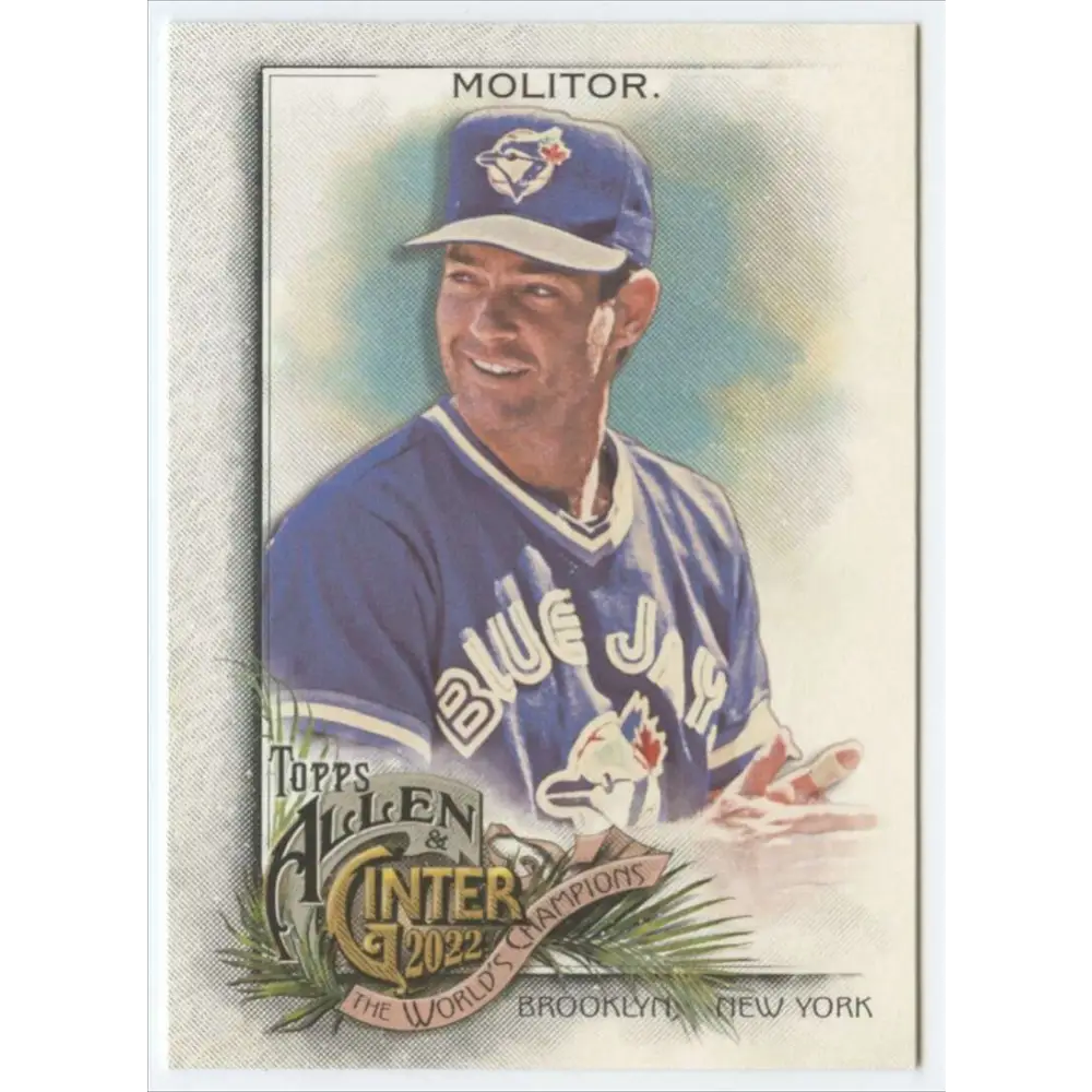 2022 Topps Allen and Ginter #137 Paul Molitor NM-MT Toronto Blue Jays Baseball Card  Image 1