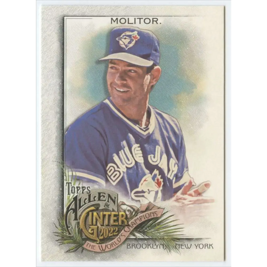 2022 Topps Allen and Ginter #137 Paul Molitor NM-MT Toronto Blue Jays Baseball Card  Image 1