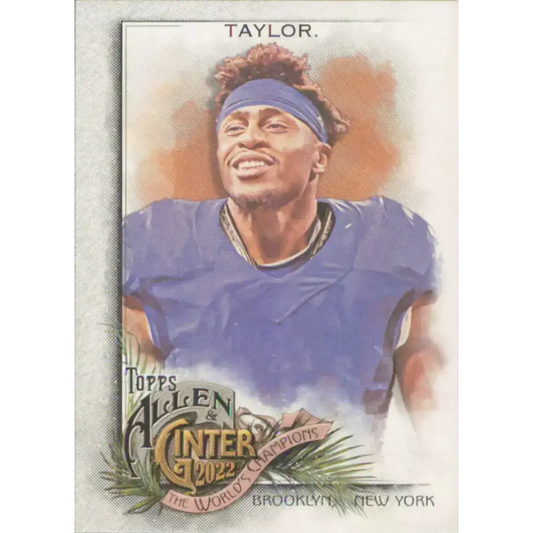 2022 Topps Allen and Ginter #169 Jonathan Taylor NM-MT Baseball Card - Baseball Card Single