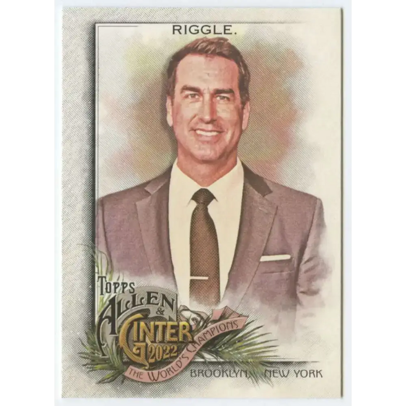 2022 Topps Allen and Ginter #189 Rob Riggle NM-MT Baseball Card - Baseball Card Single
