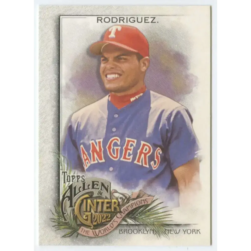 2022 Topps Allen and Ginter #19 Ivan Rodriguez NM-MT Texas Rangers Baseball Card - Baseball Card Single