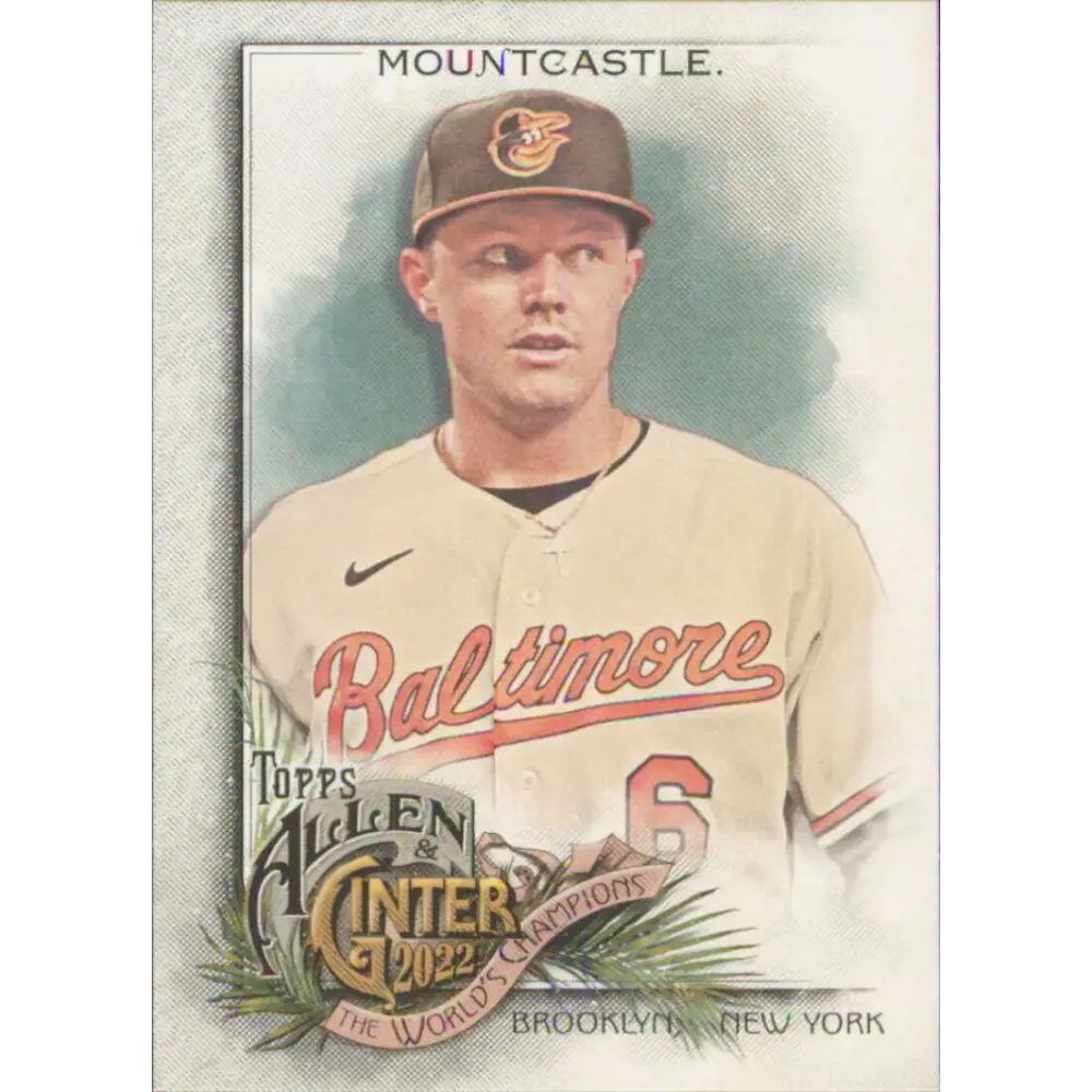 2022 Topps Allen and Ginter #199 Ryan Mountcastle NM-MT Baltimore Orioles Baseball Card  Image 1