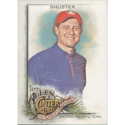 2022 Topps Allen and Ginter #208 John Shuster NM-MT Baseball Card  Image 1