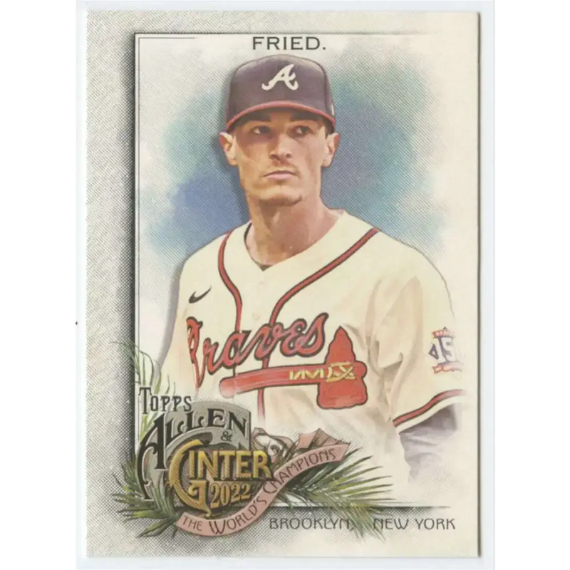 2022 Topps Allen and Ginter #230 Max Fried NM-MT Atlanta Braves Baseball Card - Baseball Card Single