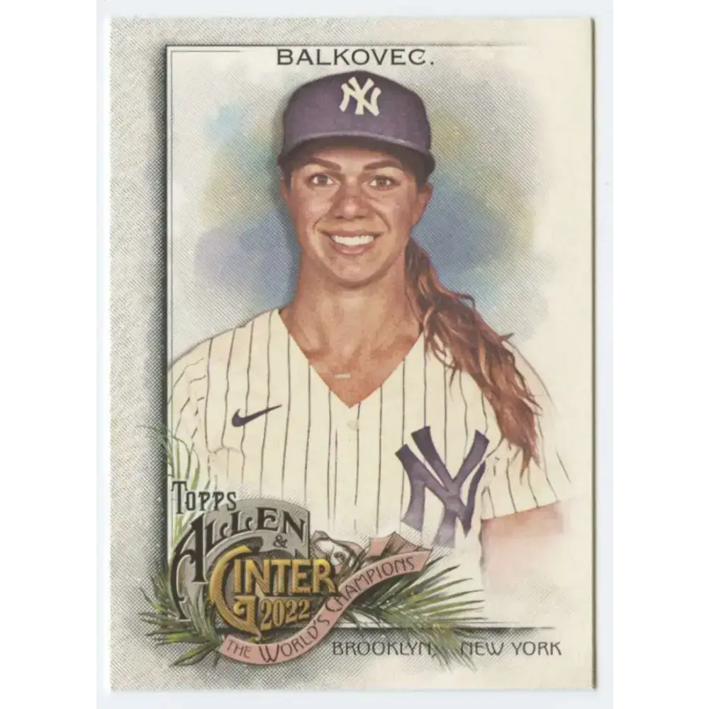 2022 Topps Allen and Ginter #251 Rachel Balkovec NM-MT Baseball Card - Baseball Card Single