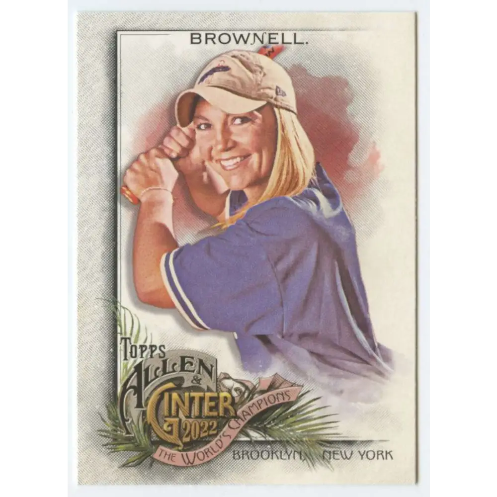 2022 Topps Allen and Ginter #254 Kate Brownell NM-MT Baseball Card  Image 1