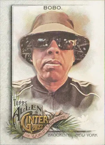 Eric Bobo baseball card from 2022 Topps Allen and Ginter with original gloss