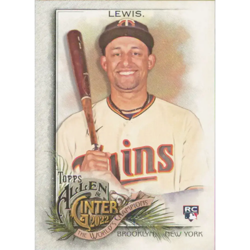2022 Topps Allen and Ginter #290 Royce Lewis NM-MT RC Rookie Minnesota Twins Baseball Card - Baseball Card Single