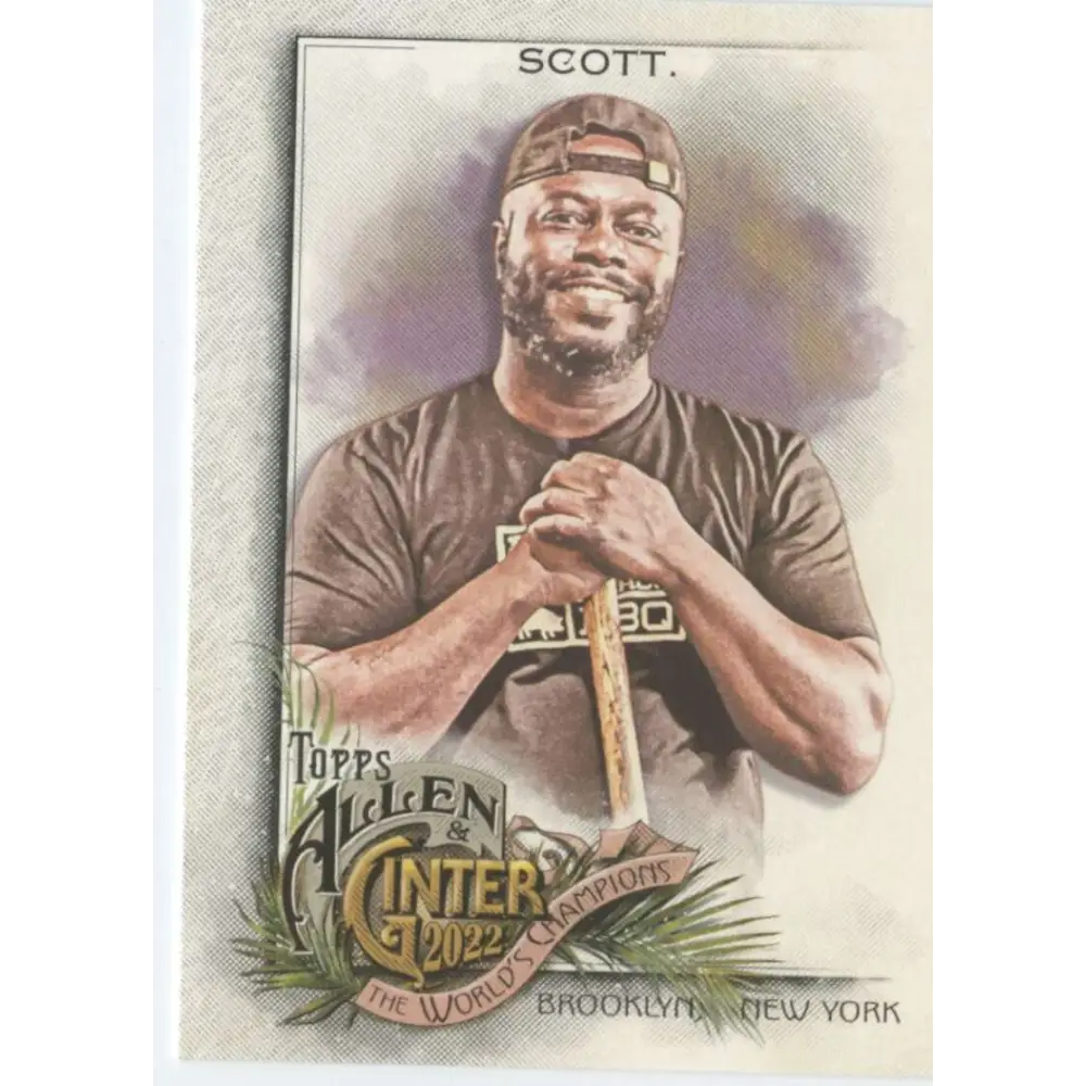 2022 Topps Allen and Ginter #291 Rodney Scott NM-MT Baseball Card  Image 1