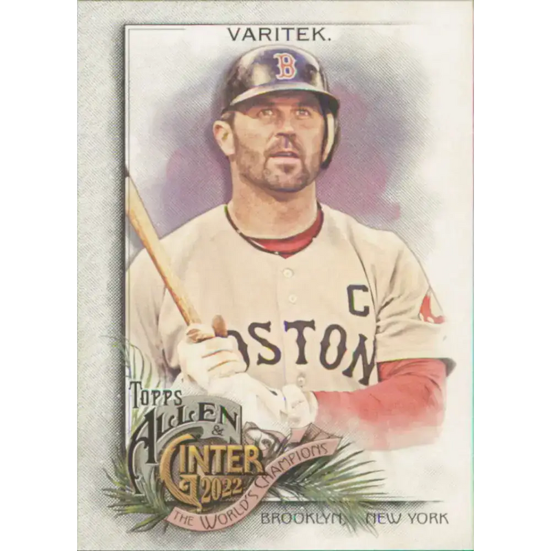 2022 Topps Allen and Ginter #314 Jason Varitek NM-MT Boston Red Sox Baseball Card - Baseball Card Single