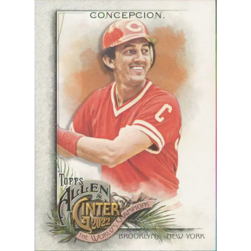 2022 Topps Allen and Ginter #322 Dave Concepcion NM-MT Cincinnati Reds Baseball Card - Baseball Card Single