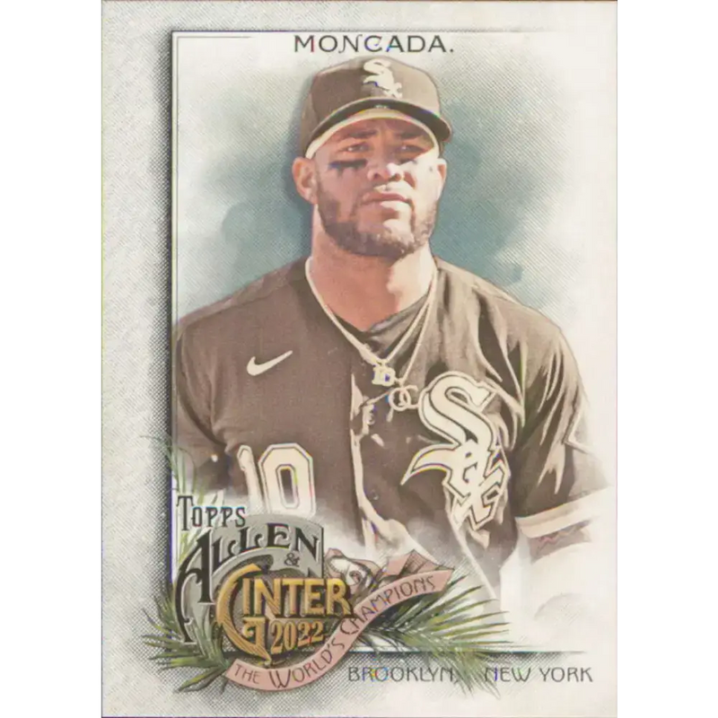 2022 Topps Allen and Ginter #37 Yoan Moncada NM-MT Chicago White Sox Baseball Card - Baseball Card Single