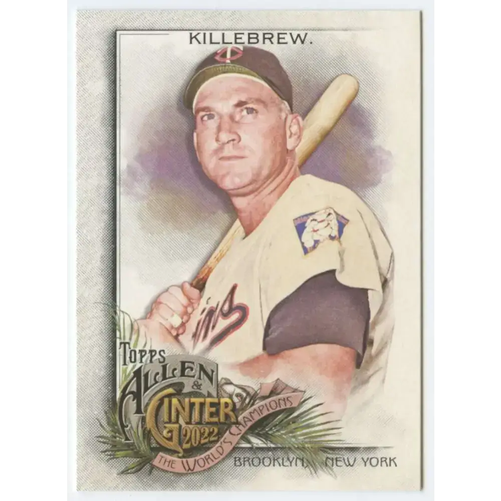 2022 Topps Allen and Ginter #60 Harmon Killebrew NM-MT Minnesota Twins Baseball Card - Baseball Card Single