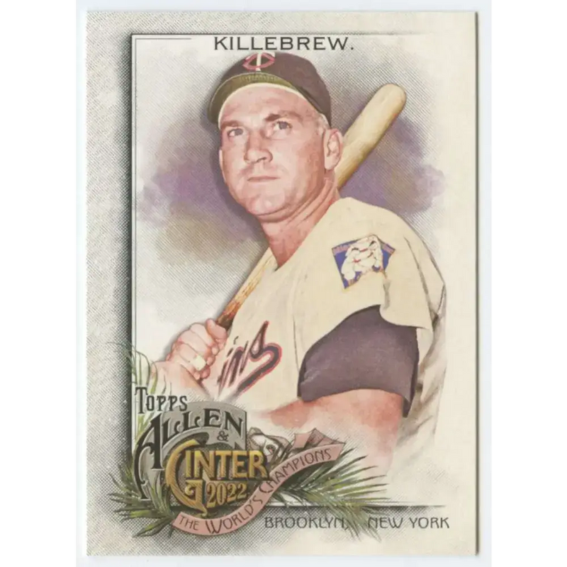 2022 Topps Allen and Ginter #60 Harmon Killebrew NM-MT Minnesota Twins Baseball Card - Baseball Card Single