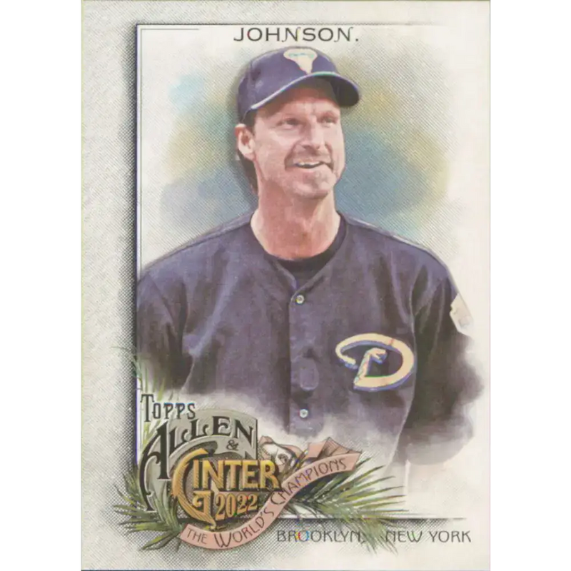 2022 Topps Allen and Ginter #78 Randy Johnson NM-MT Arizona Diamondbacks Baseball Card - Baseball Card Single