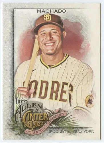 2022 Topps Allen and Ginter #83 Manny Machado NM-MT Padres ID:49149 - Baseball Card Single