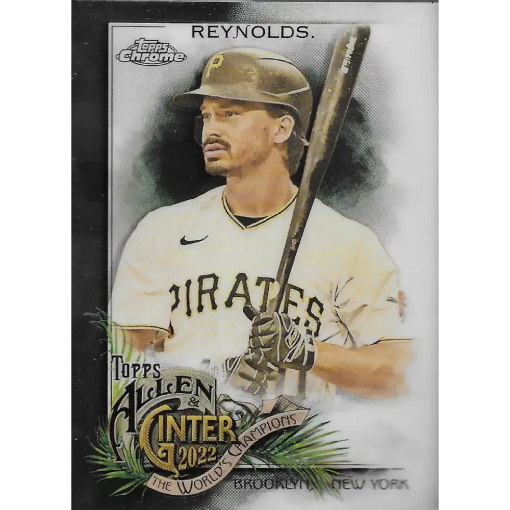 2022 Topps Allen and Ginter Chrome #217 Bryan Reynolds NM-MT Pittsburgh Pirates Baseball Card - Baseball Card Single