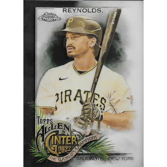 2022 Topps Allen and Ginter Chrome #217 Bryan Reynolds NM-MT Pittsburgh Pirates Baseball Card - Baseball Card Single