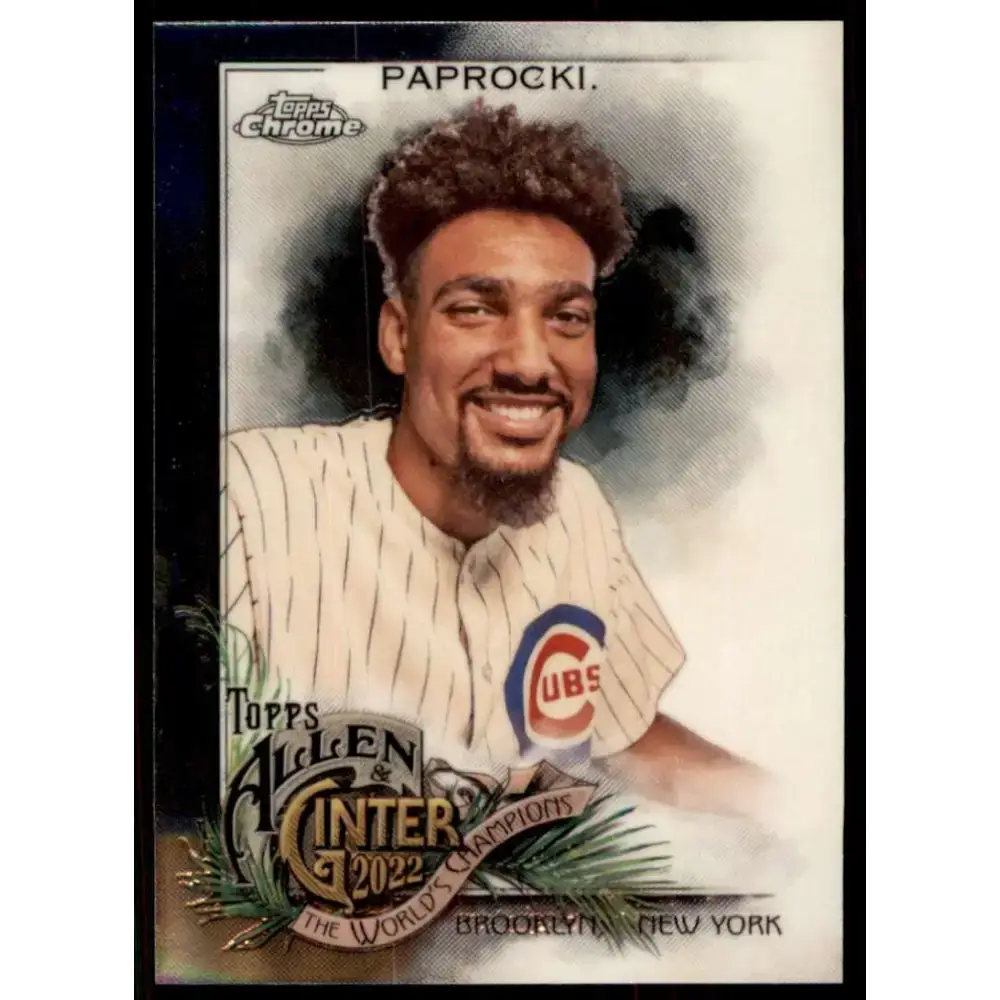 2022 Topps Allen and Ginter Chrome #219 Jeremiah Paprocki NM-MT Chicago Cubs Baseball Card - Baseball Card Single