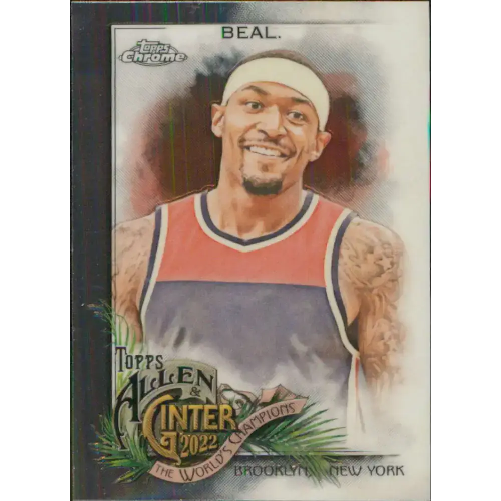 2022 Topps Allen and Ginter Chrome #222 Bradley Beal NM-MT Baseball Card - Baseball Card Single