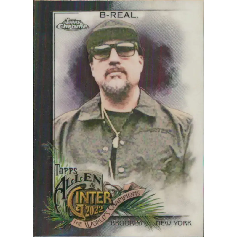 2022 Topps Allen and Ginter Chrome #242 B-Real NM-MT Baseball Card - Baseball Card Single