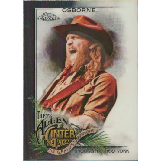 2022 Topps Allen and Ginter Chrome #265 John Osborne NM-MT Baseball Card - Baseball Card Single