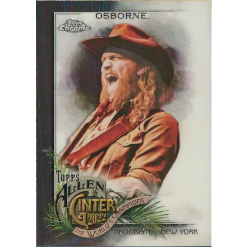 2022 Topps Allen and Ginter Chrome #265 John Osborne NM-MT Baseball Card - Baseball Card Single