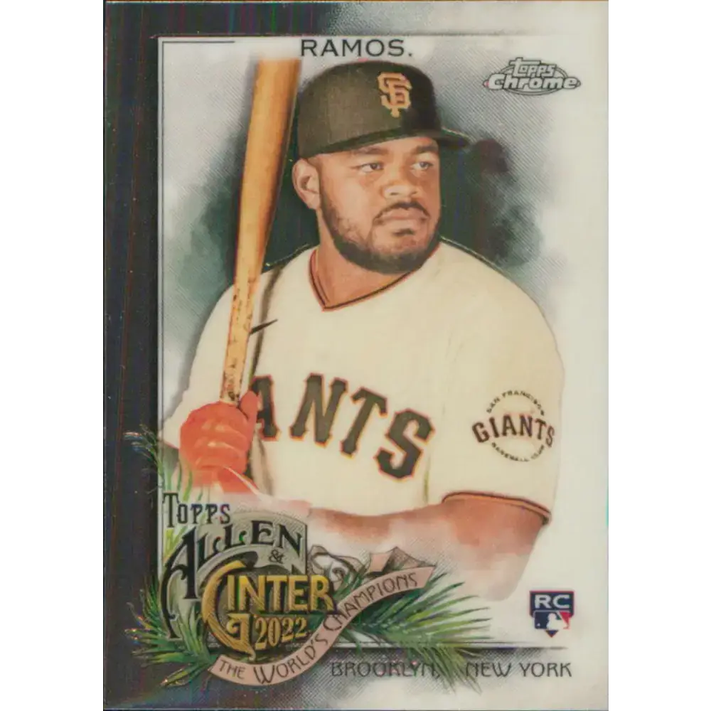 2022 Topps Allen and Ginter Chrome #280 Heliot Ramos NM-MT RC Rookie San Francisco Giants Baseball Card - Baseball Card