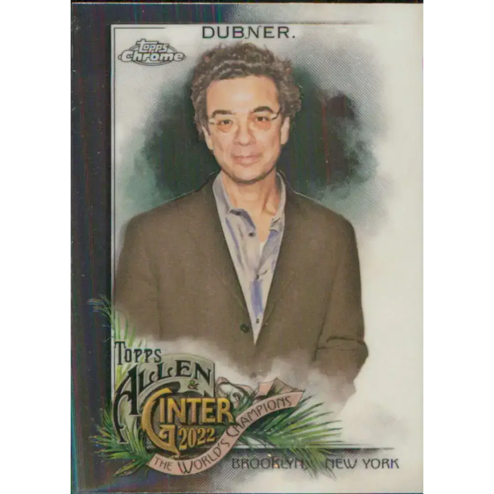2022 Topps Allen and Ginter Chrome #284 Stephen Dubner NM-MT Baseball Card - Baseball Card Single