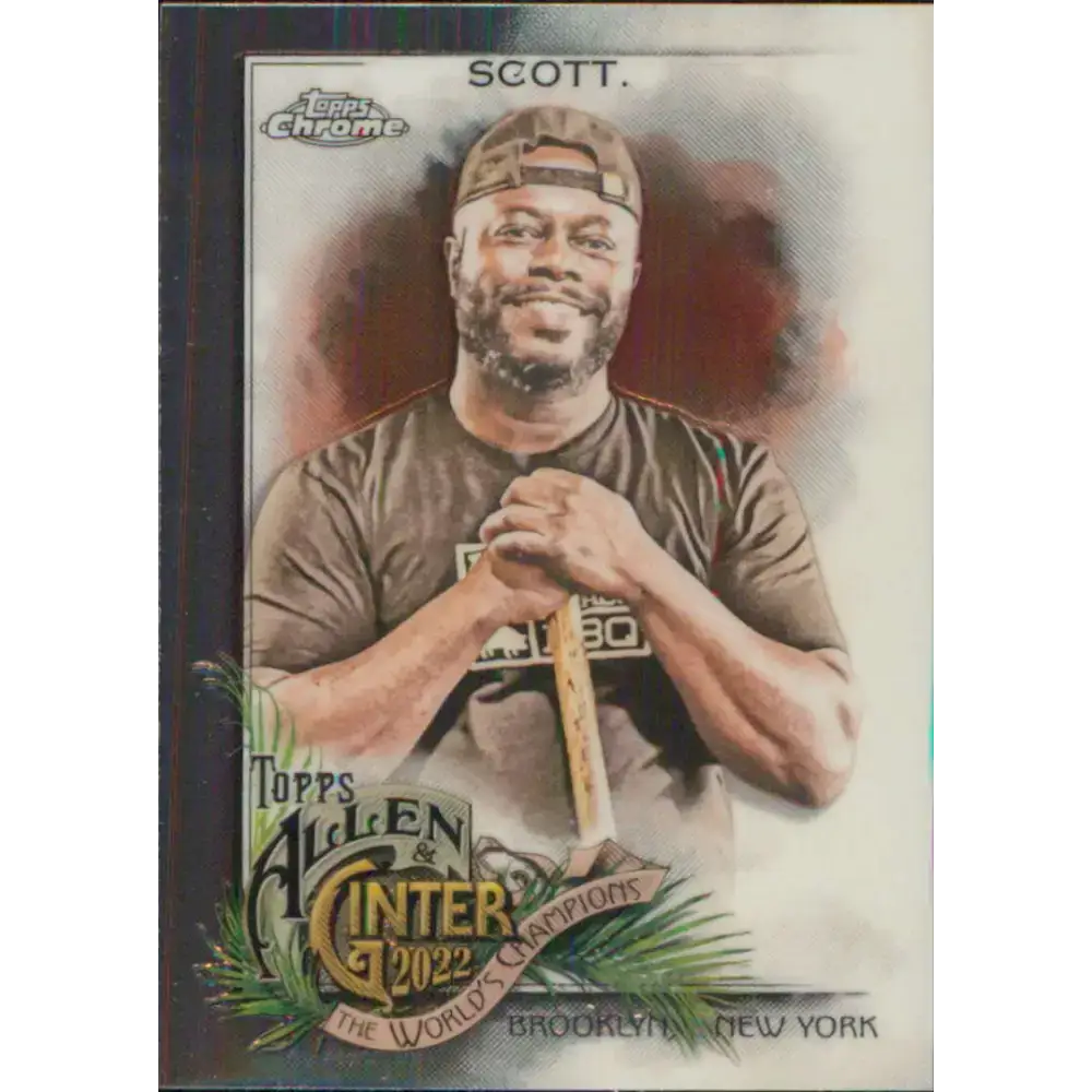 2022 Topps Allen and Ginter Chrome #291 Rodney Scott NM-MT Baseball Card - Baseball Card Single
