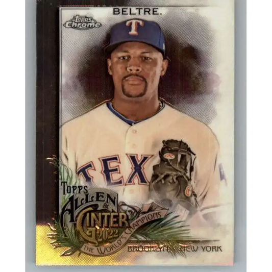 2022 Topps Allen and Ginter Chrome #61 Adrian Beltre NM-MT Texas Rangers Baseball Card - Baseball Card Single