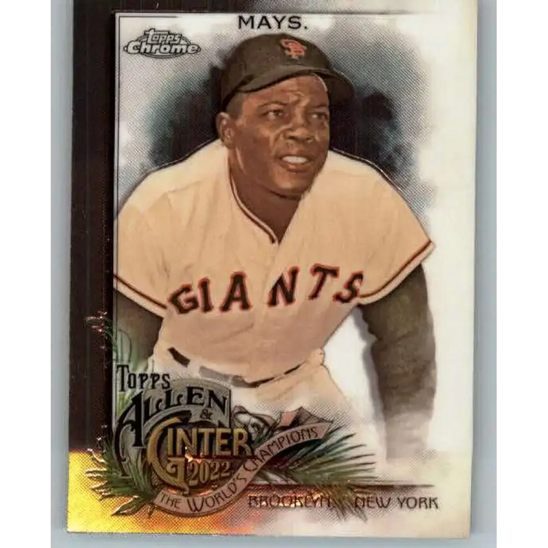 2022 Topps Allen and Ginter Chrome #64 Willie Mays NM-MT San Francisco Giants Baseball Card - Baseball Card Single