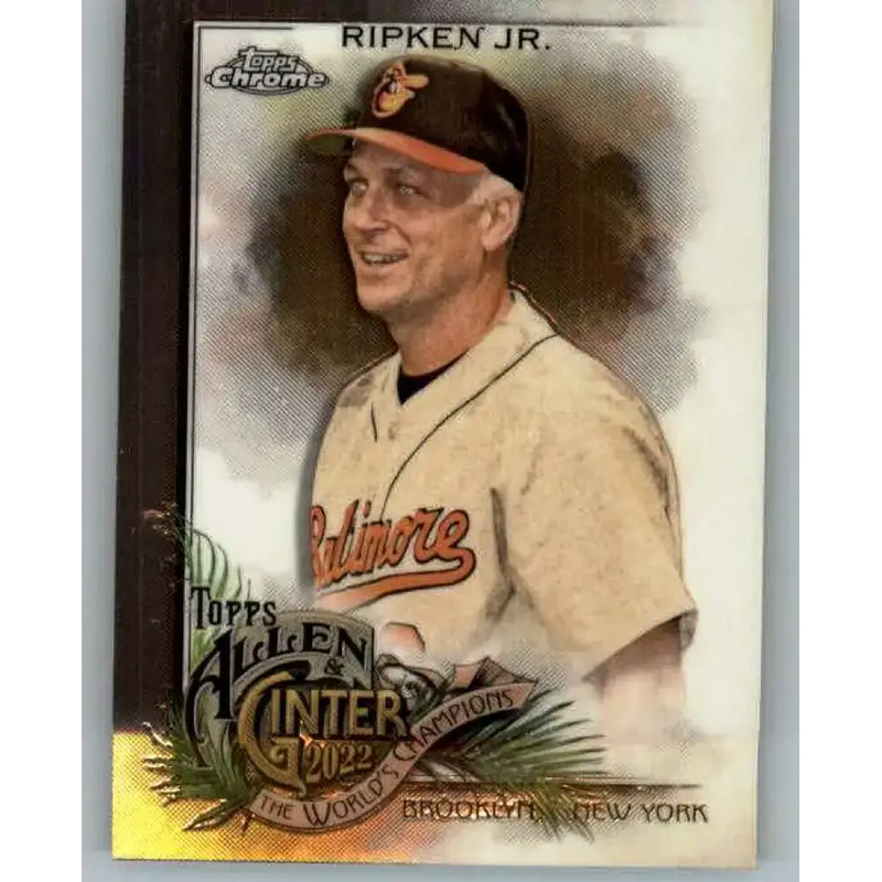 2022 Topps Allen and Ginter Chrome #68 Cal Ripken Jr. NM-MT Baltimore Orioles Baseball Card - Baseball Card Single