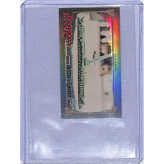 2022 Topps Allen and Ginter Chrome Baseball Lexicon Minis #BL-7 Cleanup NM-MT Baseball Card - Baseball Card Single