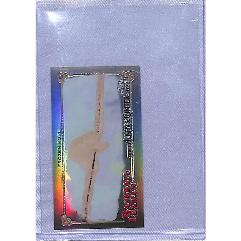 2022 Topps Allen and Ginter Chrome Baseball Lexicon Minis #BL-9 Frozen Rope NM-MT Baseball Card - Baseball Card Single