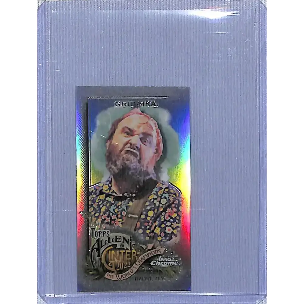 2022 Topps Allen and Ginter Chrome Mini Refractor #274 Ian Grushka NM-MT Baseball Card - Baseball Card Single