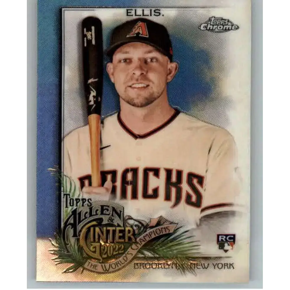 2022 Topps Allen and Ginter Chrome Refractor #152 Drew Ellis NM-MT RC Rookie Arizona Diamondbacks Baseball Card
