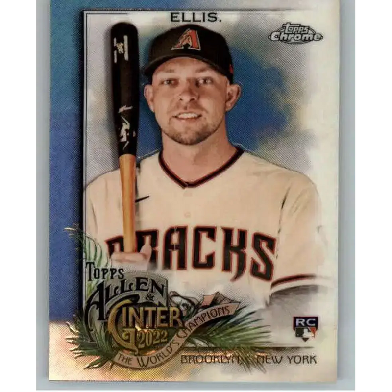 2022 Topps Allen and Ginter Chrome Refractor #152 Drew Ellis NM-MT RC Rookie Arizona Diamondbacks Baseball Card