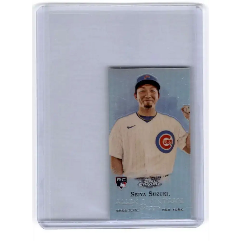 2022 Topps Allen and Ginter Chrome Rookie Design Variation Minis #RDV-7 Seiya Suzuki NM-MT Chicago Cubs