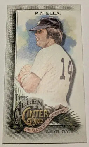 Baseball card featuring Lou Piniella from 2022 Topps Allen and Ginter Mini series